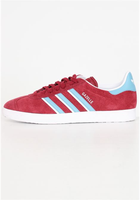 Sneakers da uomo rosse e azzurre Gazelle ADIDAS ORIGINALS | IG6198.